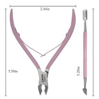 Professional Cuticle Trimmer Nail Cuticle Cutter Stainless Steel Cuticle Nippers - Image 2