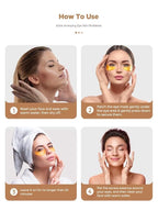 Under Eye Patches, 20 Pairs 24K Gold Eye Patches - Image 5