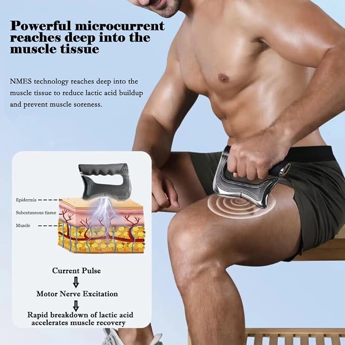 Gua Sha Massage Tool Fascia Knife Multifunctional Muscle Discomfort Relief - Image 3