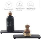 NiuYichee 2 Pcs Water Absorbing Stone Trays, Kitchen/Bathroom Sink Soap Dish - Image 4