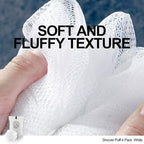Loofah Sponge Bath Sponge for Women Men 4 Pack - Image 3