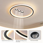 Shine LUEST Modern Round LED Flush Mount Ceiling Light - Image 6