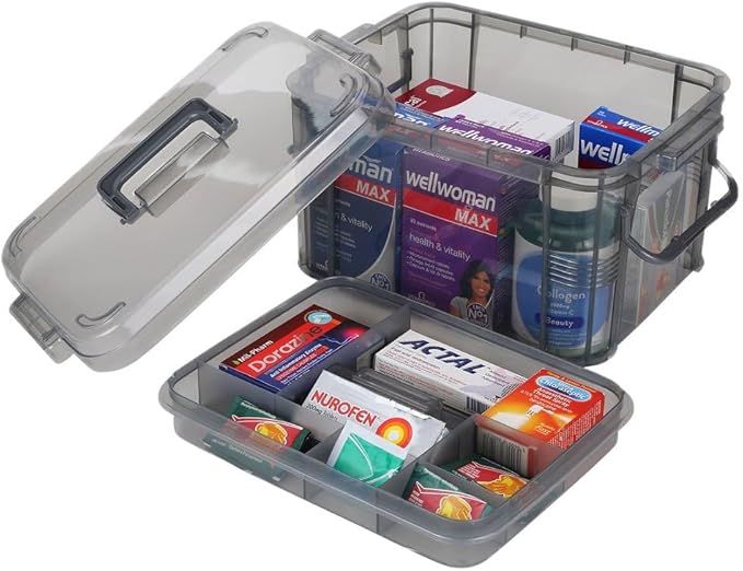 HEY FOLY 15qt Medicine Organizer Storage Box by HeyFoly