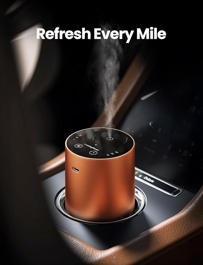 Waterless Essential Oil Diffuser, Rechargeable Scent Diffusers - Image 7