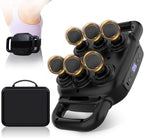 Six Head Massage Gun with 50 Adjustable Intensities & 9 Modes, Massage Gun by GAXEZO