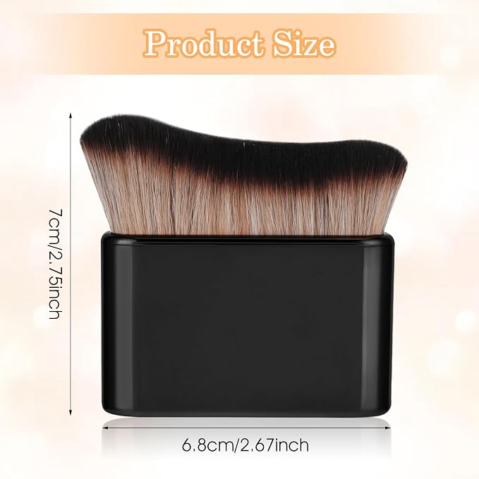 Self Tan Brush Soft Body Makeup Brush Portable Self Tanning Brush Self Tanner - Image 2