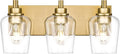 Bathroom Light Fixtures, 3-Light Modern Vanity Light by Metwet