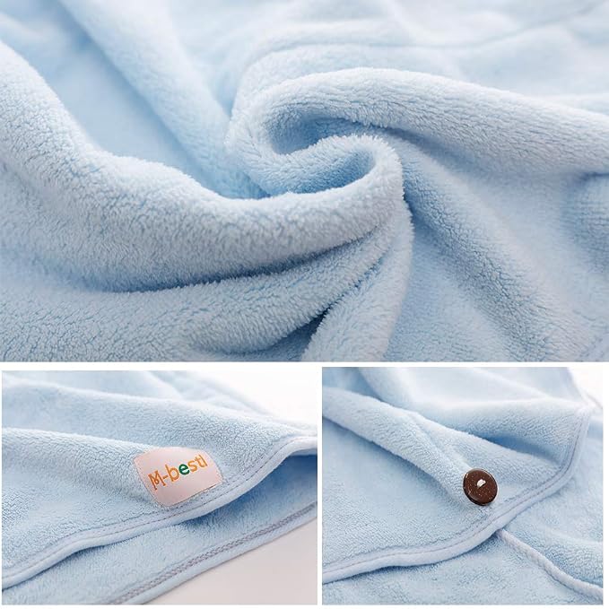 M-bestl 2 Pack Hair Drying Towels, Hair Towel Wrap, Absorbent Microfiber Hair - Image 6