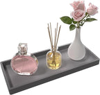 Bathroom Vanity Tray, Silicone 11.8 x 5 Inch Bathroom Counter Tray Decor by BLESWIN
