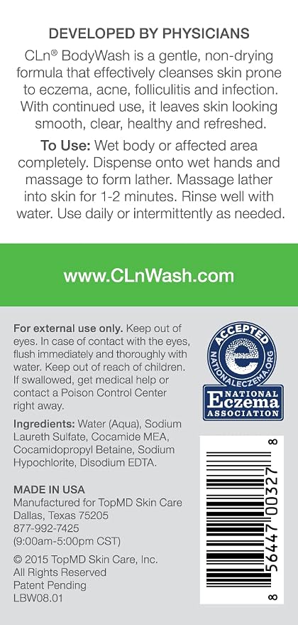 CLn® BodyWash –Non-Drying Body Wash Preserved - Image 3