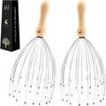 USAGA 28 Finger Head Scratcher, Head Massager, Scalp Massager, Stocking by USAGA