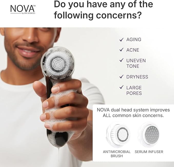 Spa Sciences - NOVA - Sonic Cleansing Brush - Image 9