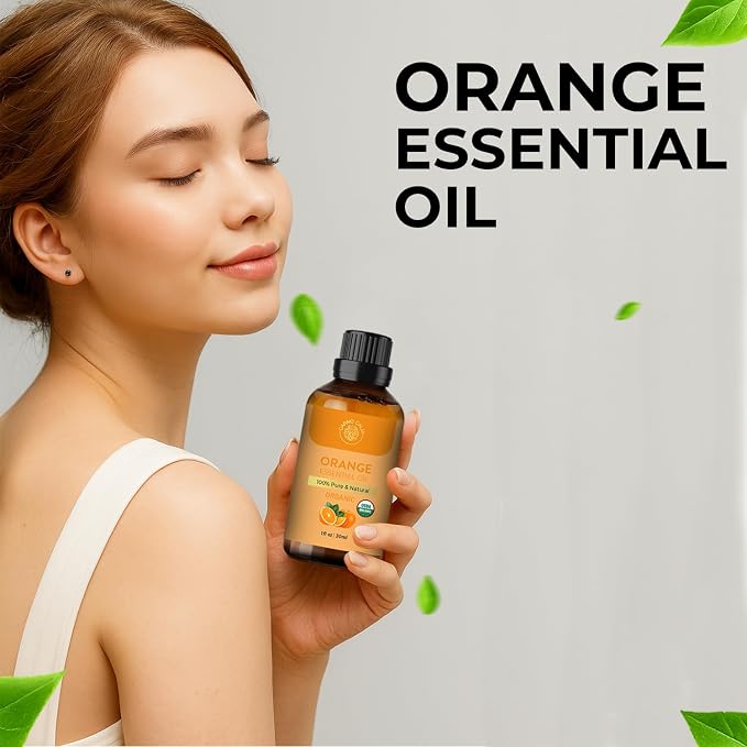 Sweet Orange Essential Oil 30ml | USDA Certified Organic Sweet Orange Oil | - Image 4