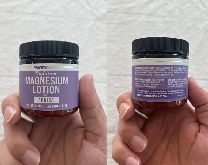 Magnum Solace Nighttime Magnesium Lotion - Image 9