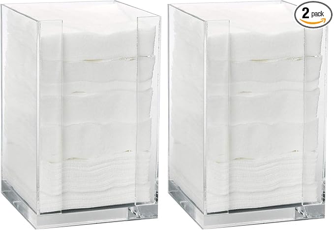 ForPro Square Pad Dispenser by ForProProfessionalCollection