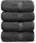 Ariv Premium Bath Towels Pack of 4, 100% Cotton, Super Soft, Highly Absorbent by Ariv