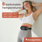 NOWWISH Heating Pad for Period Cramps Pain Relief, Portable Electric Cordless - Image 4