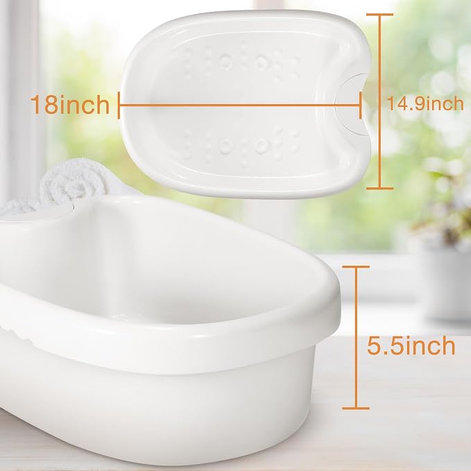 veicomtech Professional Ionic Foot Bath Tub Basin - Image 3