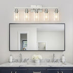MOKATNG 5-Light Bathroom Light Fixtures, Vanity Light - Image 5
