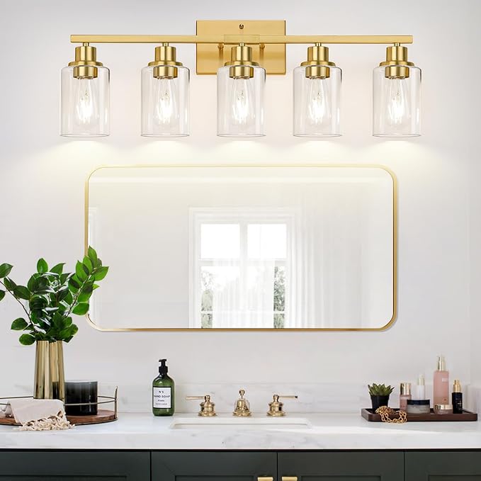 Indoi 5-Light Bathroom Vanity Light - Image 6