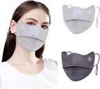 2Pcs UV Face Mask, Sun Masks for Women, Cooling Breathable Face Cover for by Unknown