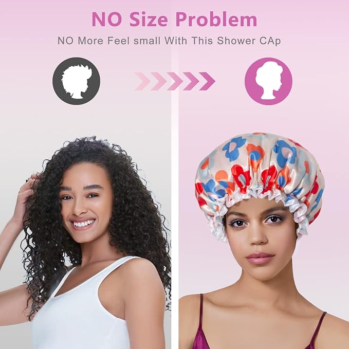 Aquior Large Shower Cap, Shower Cap - Image 4