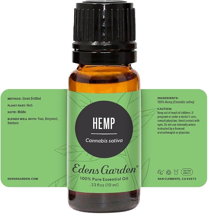 Edens Garden Hemp Essential Oil- 100% Pure Premium Grade, Therapeutic, - Image 9