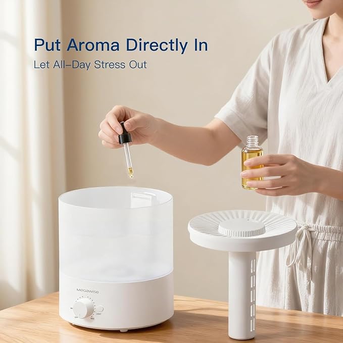 MegaWise Ultrasonic Cool Mist Humidifier SK7620 - Image 2