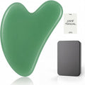 Gua Sha Facial Tool – Green Stone Guasha Tool by tophld