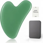 Gua Sha Facial Tool – Green Stone Guasha Tool by tophld