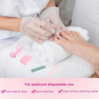 Fcozpjk Disposable Manicure Kit Basics 5PCS Nail Kit, Mini Nail Files Buffers - Image 7