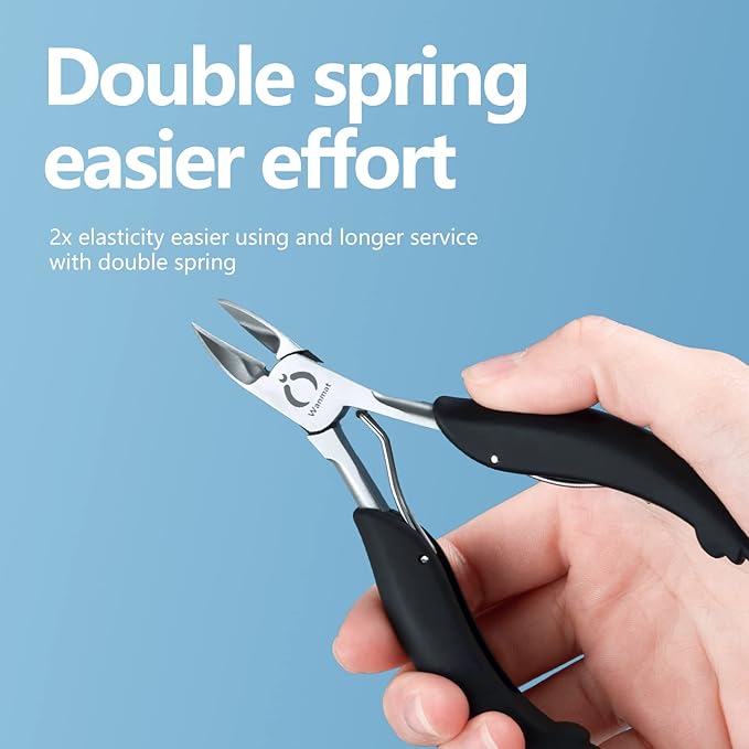 Toe Nail Clipper for Ingrown or Thick Toenails, Toenails Trimmer and - Image 4