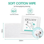 GELLEN Nail Cleanser Pads, 200 Pack Alcohol Prep Pads Nail Cleanser Wipes - Image 8