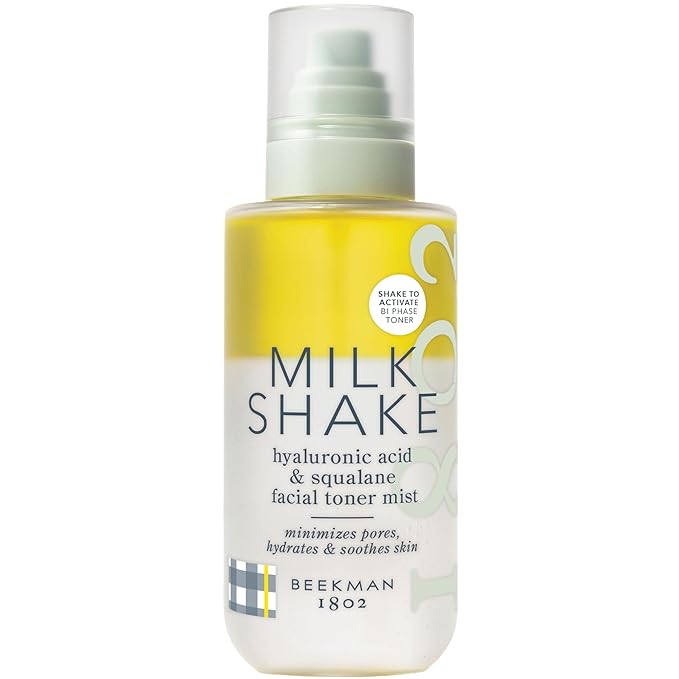 Beekman 1802 Milk Shake Hydrating Face Mist – Setting Spray & Milky Toner by Beekman1802
