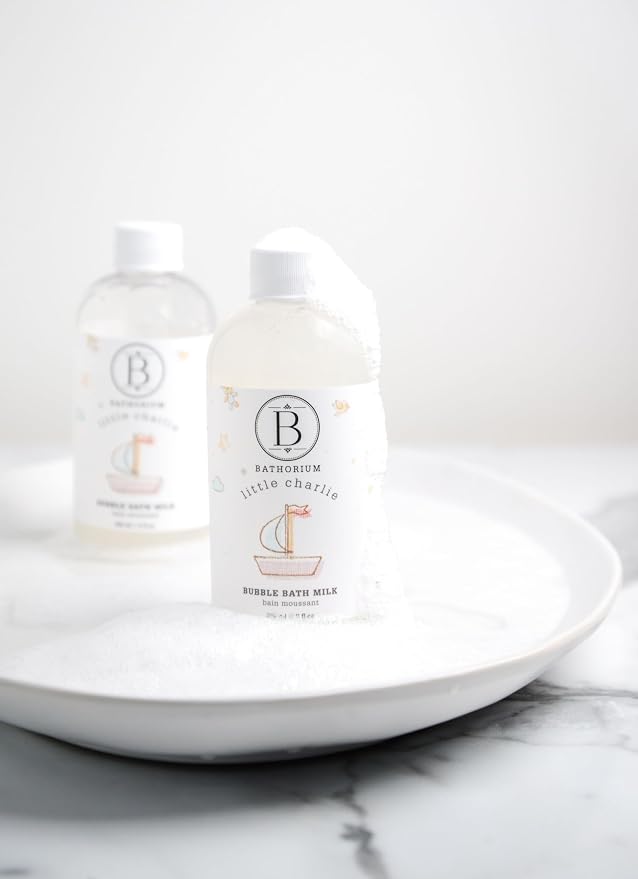 Bathorium Little Charlie Bubble Bath Milk, Gentle & Nourishing - Image 8
