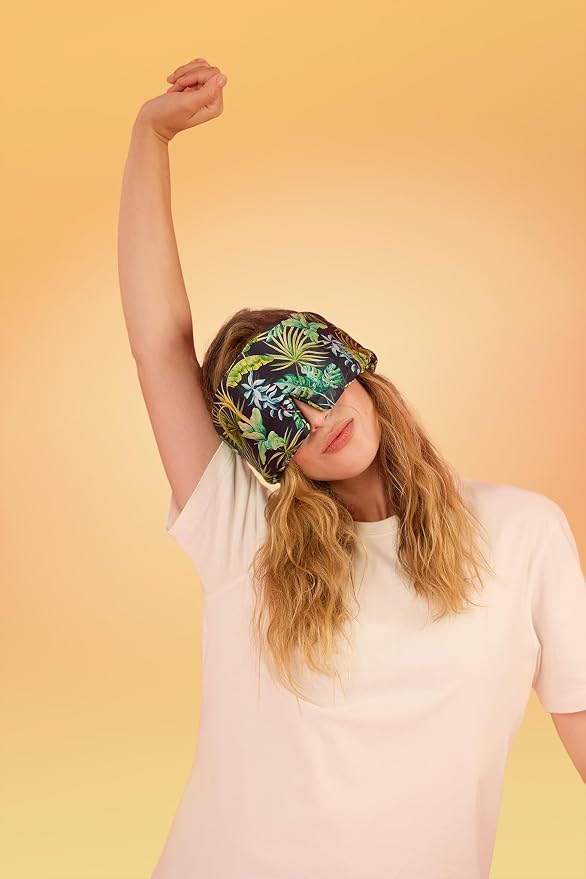 Glow People Silk Sleep Mask – 100% Mulberry Silk Eye Mask - Image 4