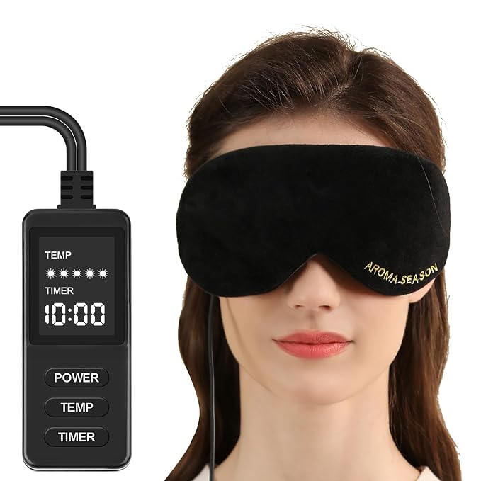 Aroma Season Heated Eye Mask, Warm Eye Compress by AromaSeason