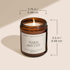 Sweet Water Decor Holiday Candle | Cloves, and Sandalwood Festive Christmas - Image 6