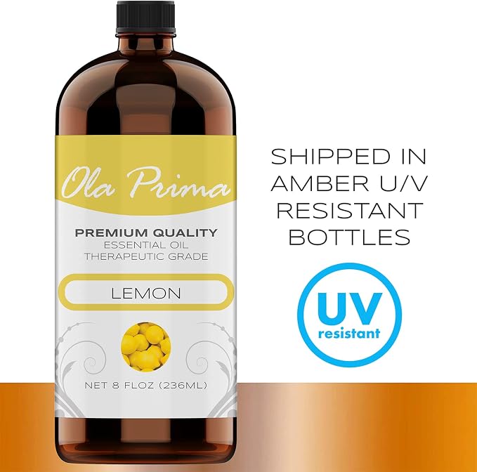 Ola Prima Pure Lemon Essential Oil – - Image 5