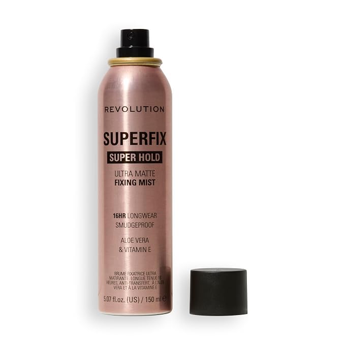 Revolution Beauty London, Superfix Misting Makeup Setting Spray, Ultra Matte & by RevolutionBeautyLondon