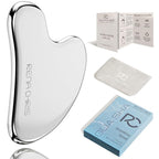 Rena Chris Gua Sha Facial Tools, Stainless Steel Guasha Tool by RenaChris