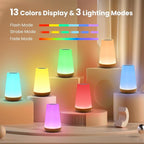 THAUSDAS Night Light, Dimmable Touch Lamp - Image 2