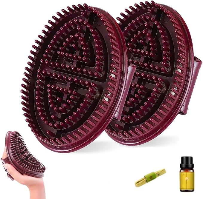 2PCS Meridian Brush Massage Brush, Beauty Salon Professional Custom Meridian by LHBMET