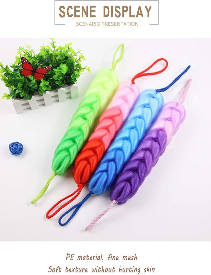 AARainbow 4 Packs Long Stretch Back Sponge - Image 3