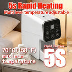 Hot Towel Dispenser with Fast Heating, Disposable Towel Warmer Machine - Image 3