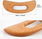 FKYzixeh Lymphatic Drainage Massager, Wooden Gua Sha Tool - Image 6