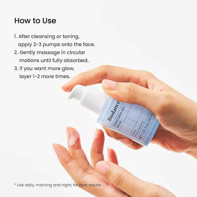 BIODANCE Hydro Cera-nol Serum, Soothing Facial Serum - Image 7