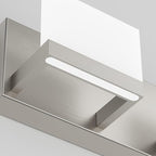Tipace 8 Lights LED Modern Vanity Light Brushed Nickel Bathroom Lighting - Image 2