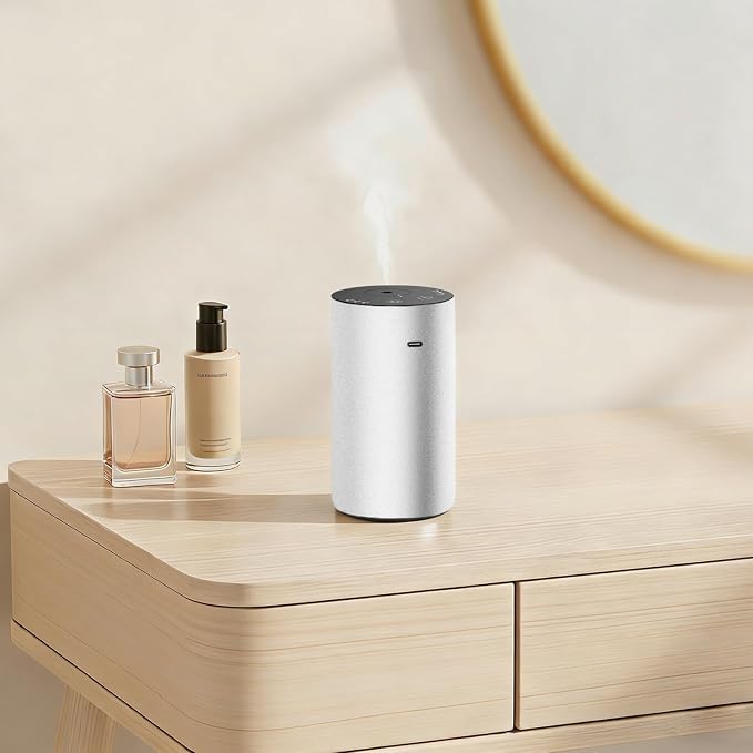 URPOWER Waterless Essential Oil Diffuser: No Water Needed Battery Operated - Image 7