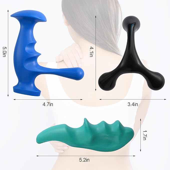 Manual Trigger Point Massage Tool and Thumb Saver - Image 2